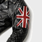 Men's Union Jack Leather Jacket