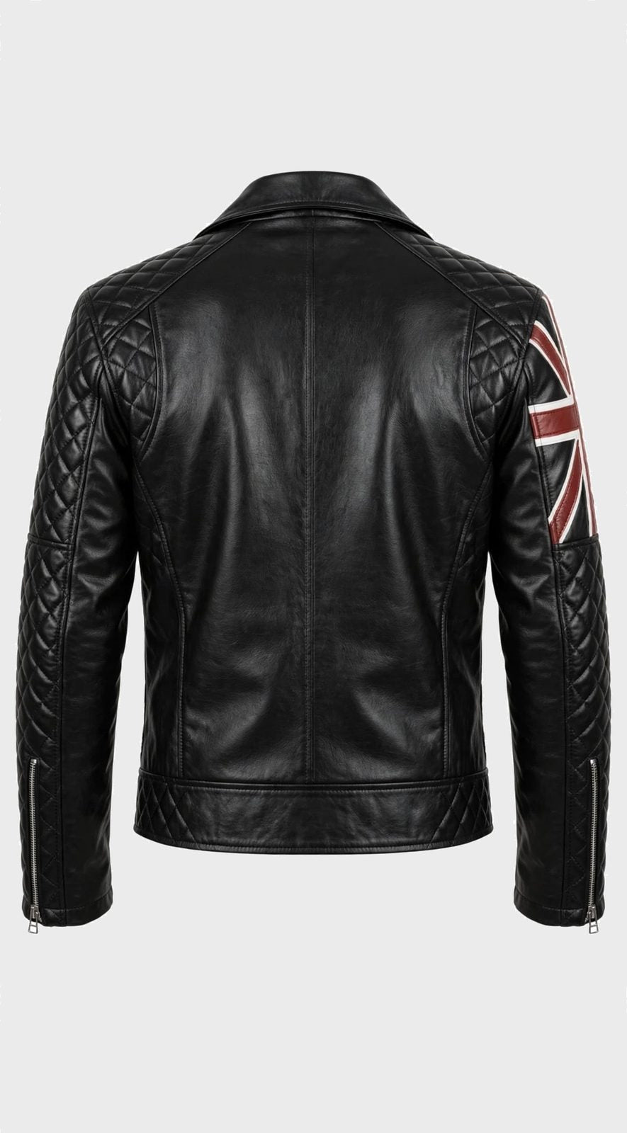 Men's Union Jack Leather Jacket