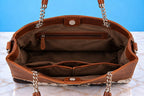 Brown Hair-on Cowhide Western Tote — ZULVIQUE ZLV-004